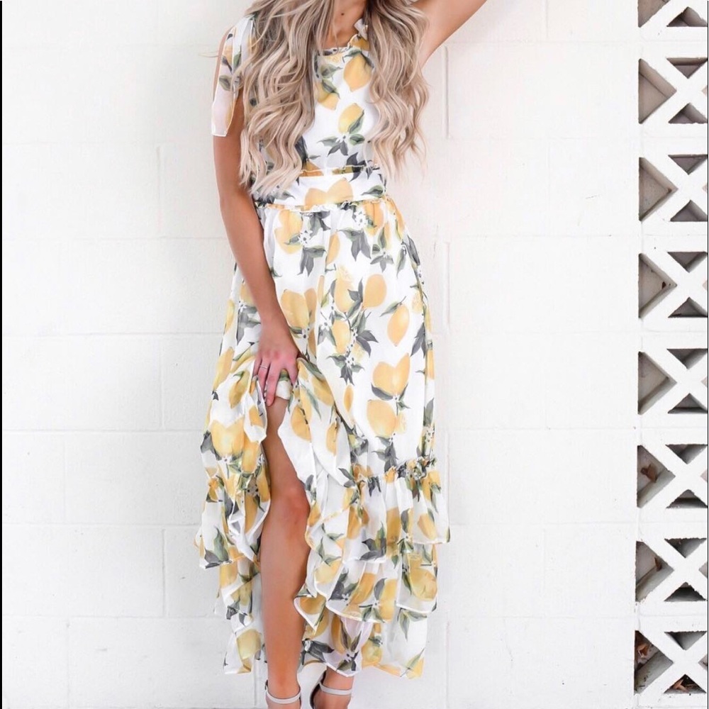 Boutique Lemon dress